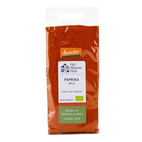 Paprikapoeder, mild, 30gr, Het Blauwe Huis