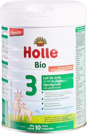 Opvolgmelk 3, geit, 10+ mnd, 800gr, Holle