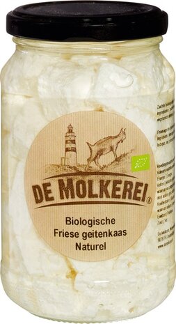Friese geitenkaas, Naturel, 350gr, De Molkerei