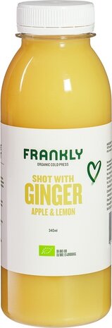 Verse shot, gember-appel-citroen, 340ml, Frankly