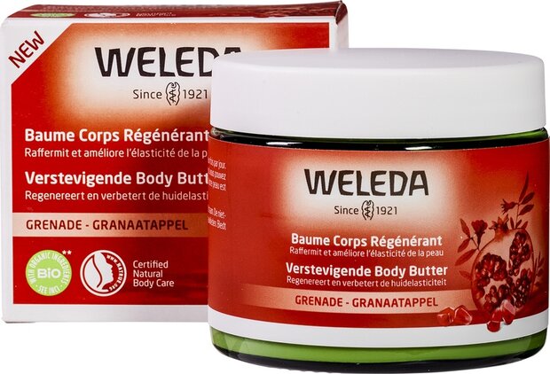 Verstevigende body butter, granaatappel, 150gr, Weleda