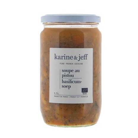 Basilicum soep (4 pers), 720ml, Karine en Jeff
