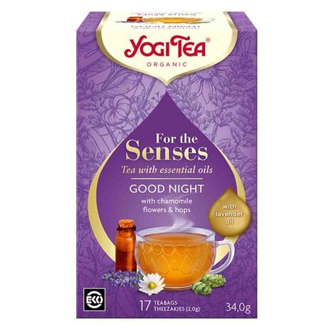 Yogi thee, senses, good night, 17x1kop