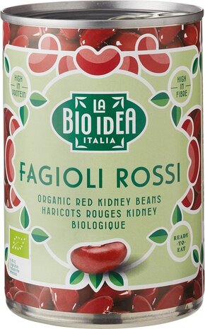 Rode nierbonen, kidney, 400gr, La Bio Idea