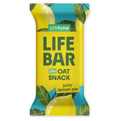 Lifebar, juicy lemon pie, 40gr, Lifefood
