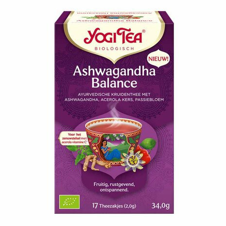Yogi thee, ashwagandha balance, 17x1kop