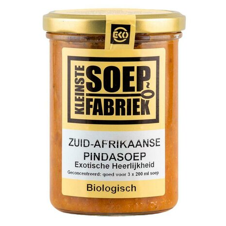 Kleinste Soepfabriek, Zuid-Afrikaanse pindasoep, 400ml