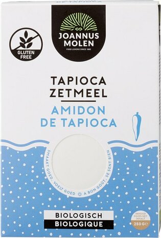 Tapiocazetmeel, 250gr, Joannusmolen