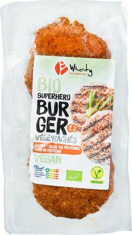 Vegan superheld burger, 180gr, Wheaty