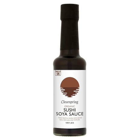 Sushi soja saus, 150ml, Clearspring