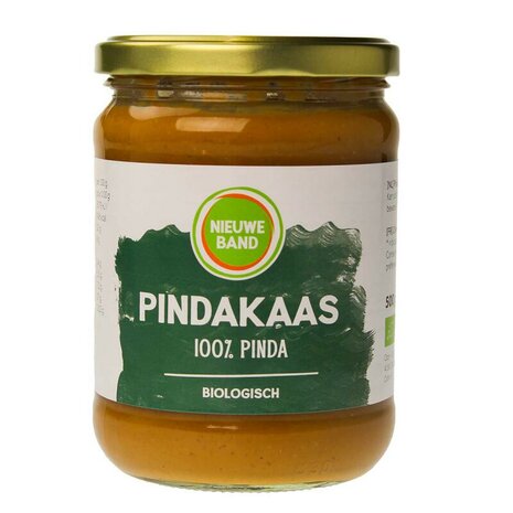 Pindakaas, 100%, 500gr, Nieuwe Band