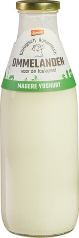 Ommelanden, magere yoghurt, 1ltr-fles