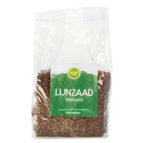 Lijnzaad, gebroken, 500gr, Nieuwe Band