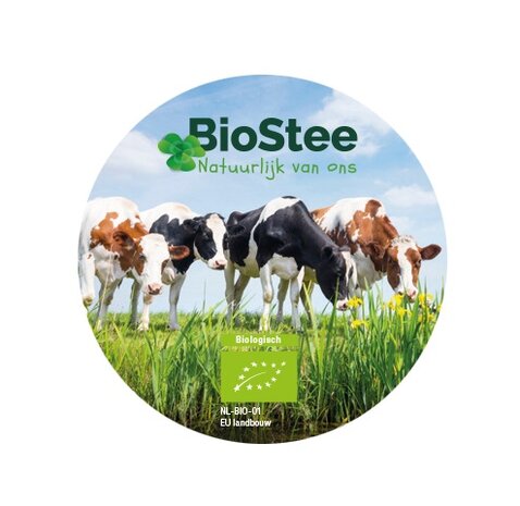 Biostee, Notelaer, koekaas-stuk, per 400gr/ prijs per kg