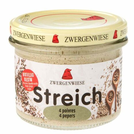 Zwergenwiese, 4-pepers-spread, 180g