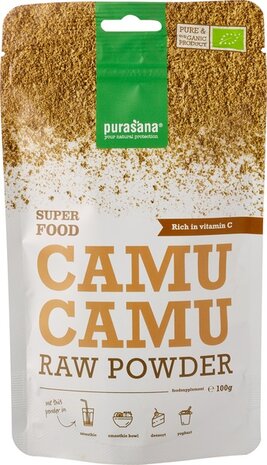 Purasana, RAW camu camu poeder, 100gr