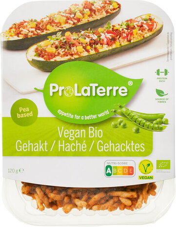 Vegan gehakt erwten, 180gr, Prolaterre
