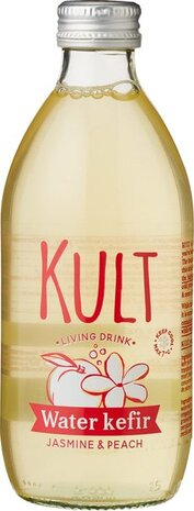 Kult, waterkefir, jasmijn-perzik, 33cl