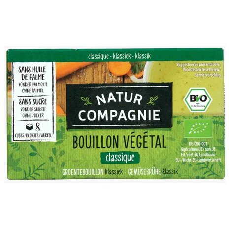 Natur Compagnie, groentebouillon, 8 blokjes