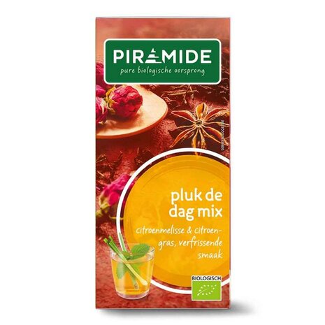 Piramide kruidenthee, pluk de dag, 20x1kop