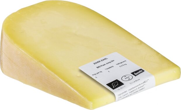 Zuiver Zuivel, jonge koekaas 50+, per 500gr-prijs per kg