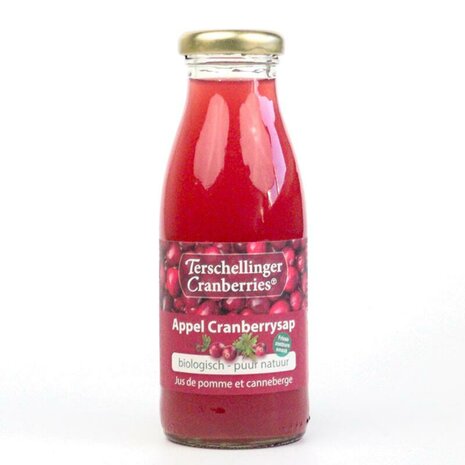 Terschellinger, appel-cranberry sap, 250ml
