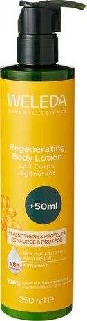 Weleda, regenererende body lotion duindoorn, 250ml