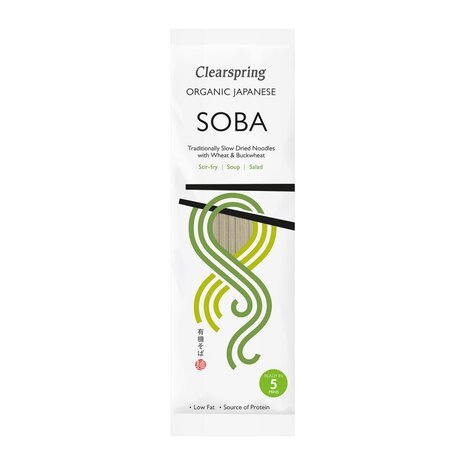Clearspring, soba noodles 35% boekweit, 200gr