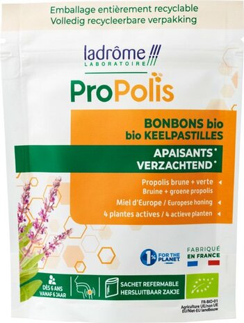 Ladr&ocirc;me Laboratoire, proPolis keelpastilles, 50gr