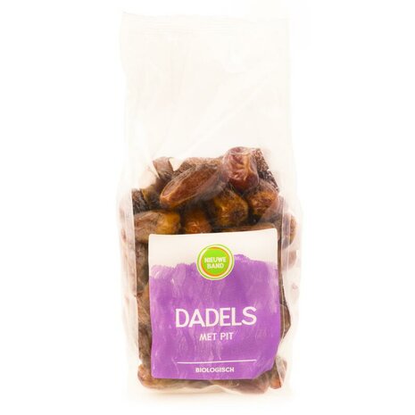 Nieuwe Band, dadels, met pit, 500gr