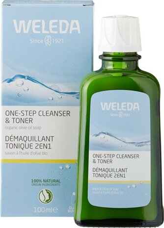 Weleda, 2-in-1 reiniger &amp; toner, 100ml