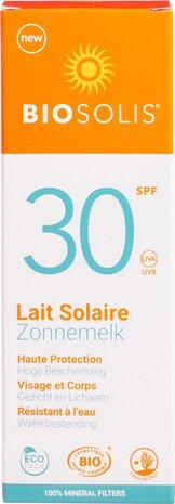 BioSolis, zonnemelk, SPF 30, 100ml
