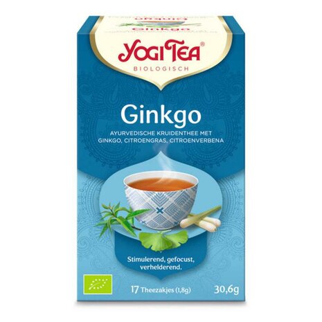 Yogi tea, ginkgo, 17x1kop