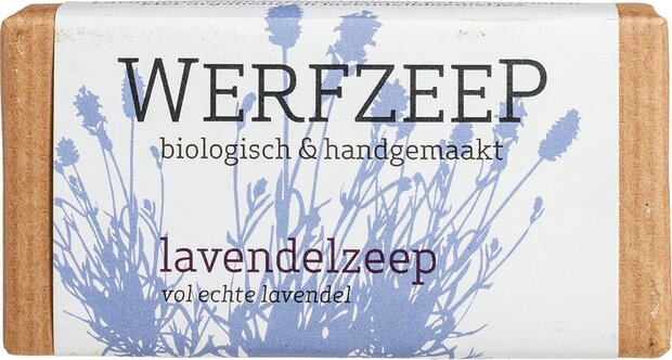 Werfzeep, lavendel, 100gr