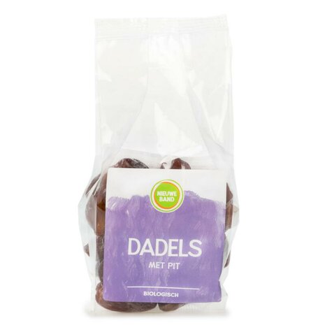 Nieuwe Band, dadels met pit, 250gr