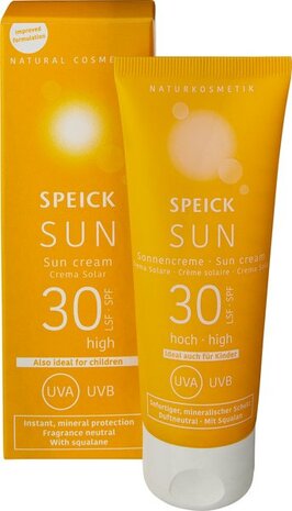 Speick Sun, zonnebrandcr&egrave;me SPF 30, mini, 60ml