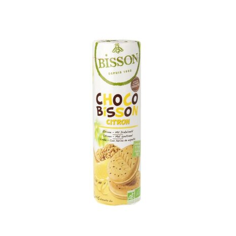 Bisson, choco biscuit, citroen, 300gr