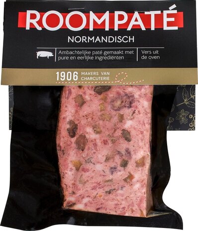 1906 Makers v Charcuterie, Normandische roompat&eacute;, 125gr