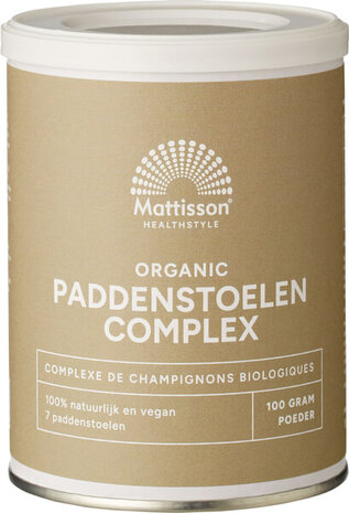 Mattisson, paddenstoelen complex, bio, 100gr