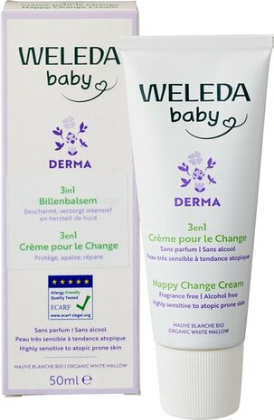 Weleda, baby 3in1 billenbalsem derma, 50ml