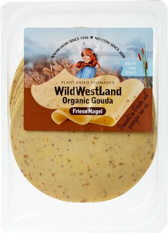 WildWestLand, plantaardig kaas, komijn &amp; kruidnagel, 140gr