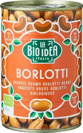 La Bio Idea, bruine borlotti bonen, 400gr