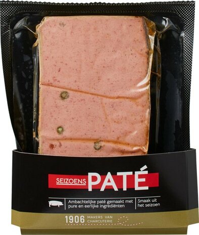 1906 Makers v Charcuterie, knoflook-peper roompat&eacute;, 125gr