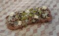 Focaccia groot, prei-feta, per stuk, Sallands Houtovenbrood, niet bio
