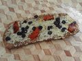 Focaccia groot, tomaat-olijf, per stuk, Sallands Ambachtsbrood, niet biologisch gecertificeerd