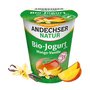 Yoghurt mango-vanille, 400gr, Andechser