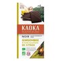 Chocoladereep, puur, gember-citroen, 100g, Kaoka