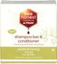 Shampoo- en conditionerbar, jojoba honing, vet haar, 80gr, Bee honest cosmetics