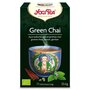 Green chai, 17zakjes, Yogi thee