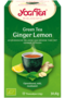 Green tea, ginger lemon, 17zakjes, Yogi thee